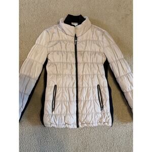 Women’s Calvin Klein Zip Up Puffer Coat Medium